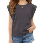 Franela negra sin mangas