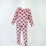 Pijama rosada de lazos