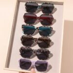 Lentes con montura grande