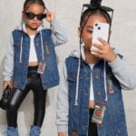 Chaqueta Vaquera con capucha