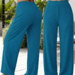 Pantalon Ancho Acanalado
