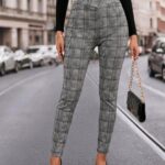 Pantalon Estampado de Cuadros